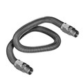 Flextron Gas Line Hose 5/8'' O.D. x 60'' Length with 3/4” MIP Fittings, Stainless Steel Flexible Connector FTGC-SS12-60N